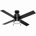 Hunter Fanmpany 52 Matte BLK FanLGT 54215